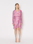 Short Ml Printed Dress - Aquarel-Flower