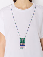 Berenice - Camiseta Con Collar de Perlas - White