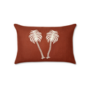 Coussin - Cloud - Lin Rooibos - Palmiers