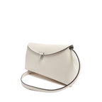 Toteme - Bolso de piel T-Lock - Mujeres - Crema