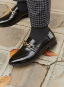 Mocasines Genia - Negro