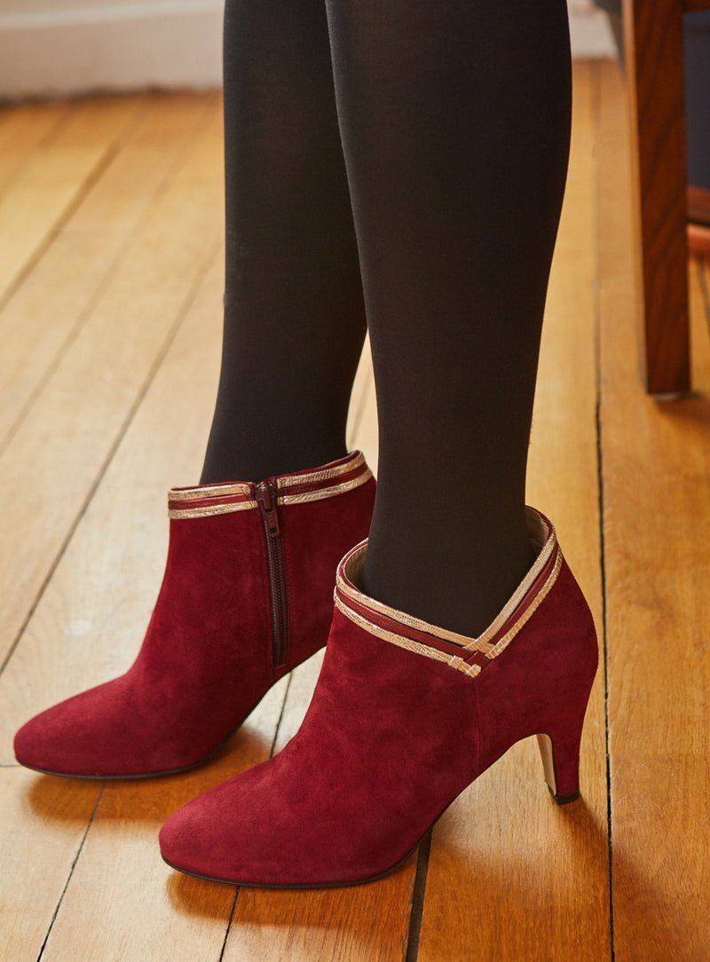 Bottines Leonid - Cherry