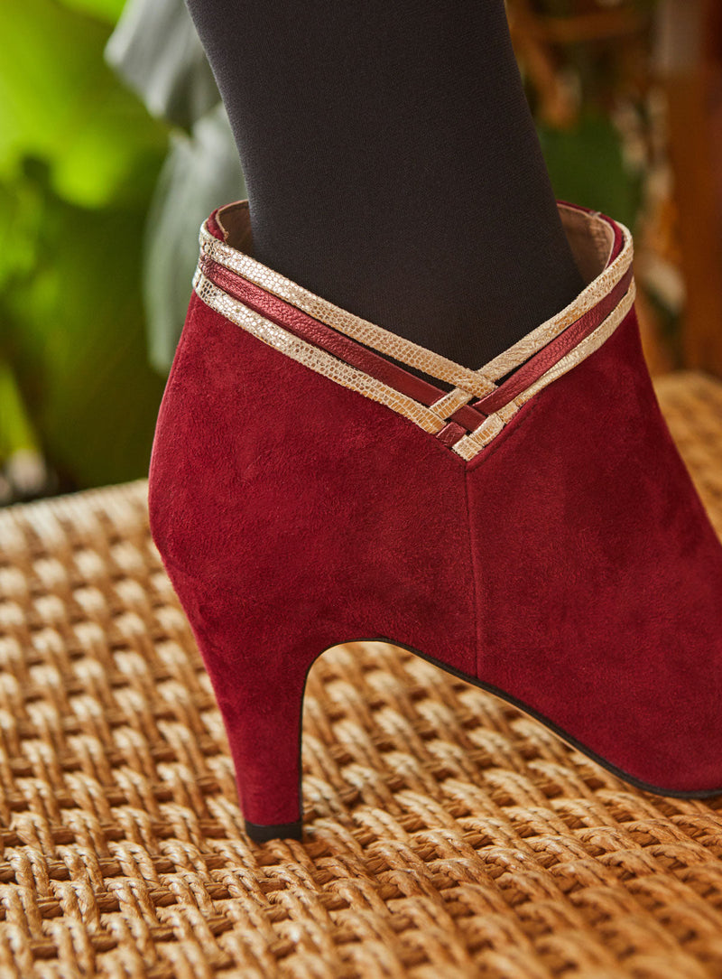 Bottines Leonid - Cherry