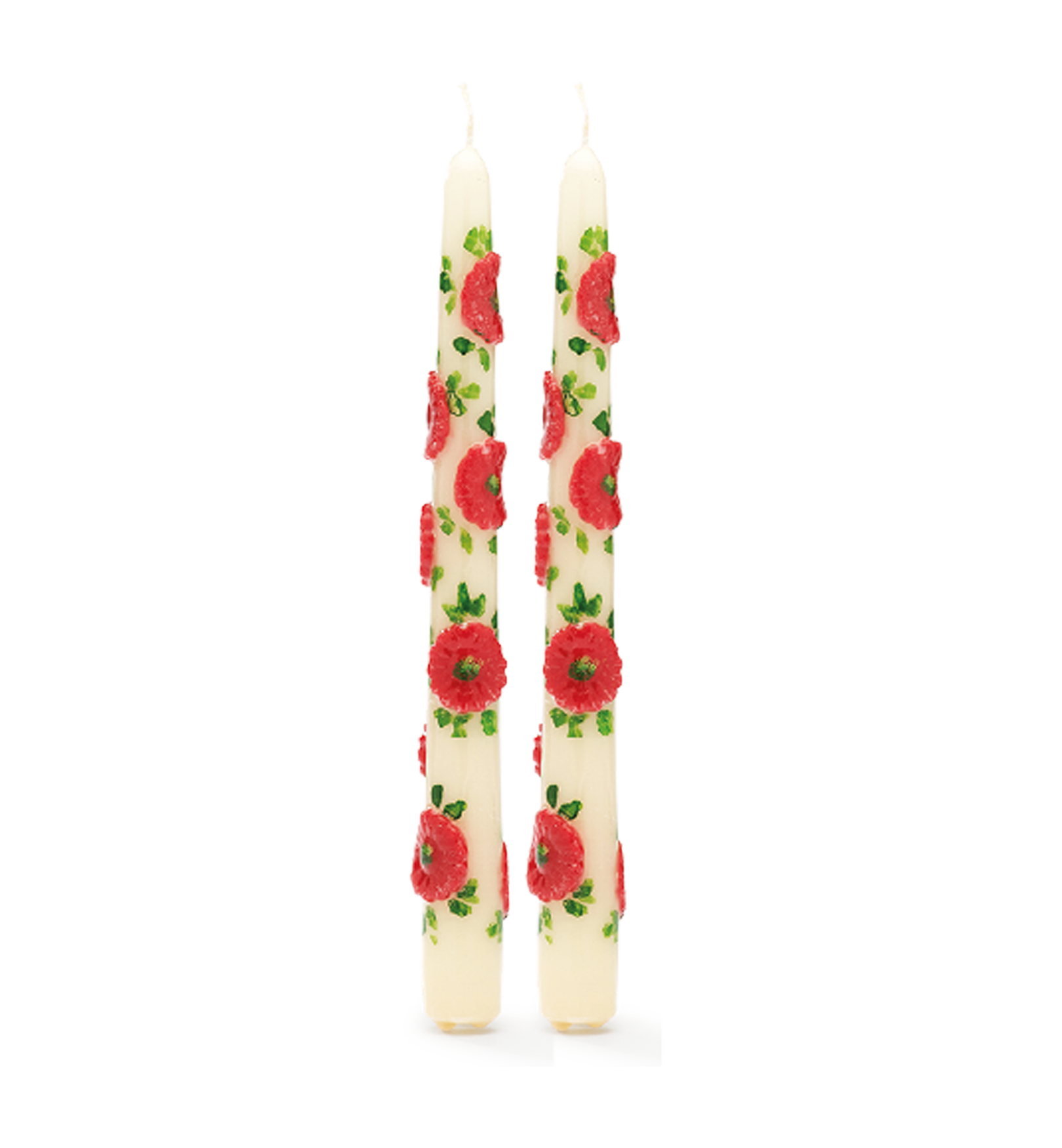Bougies Fleur - Lot De 2