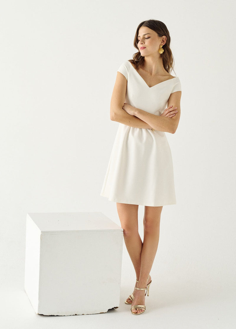White Massilia Dress