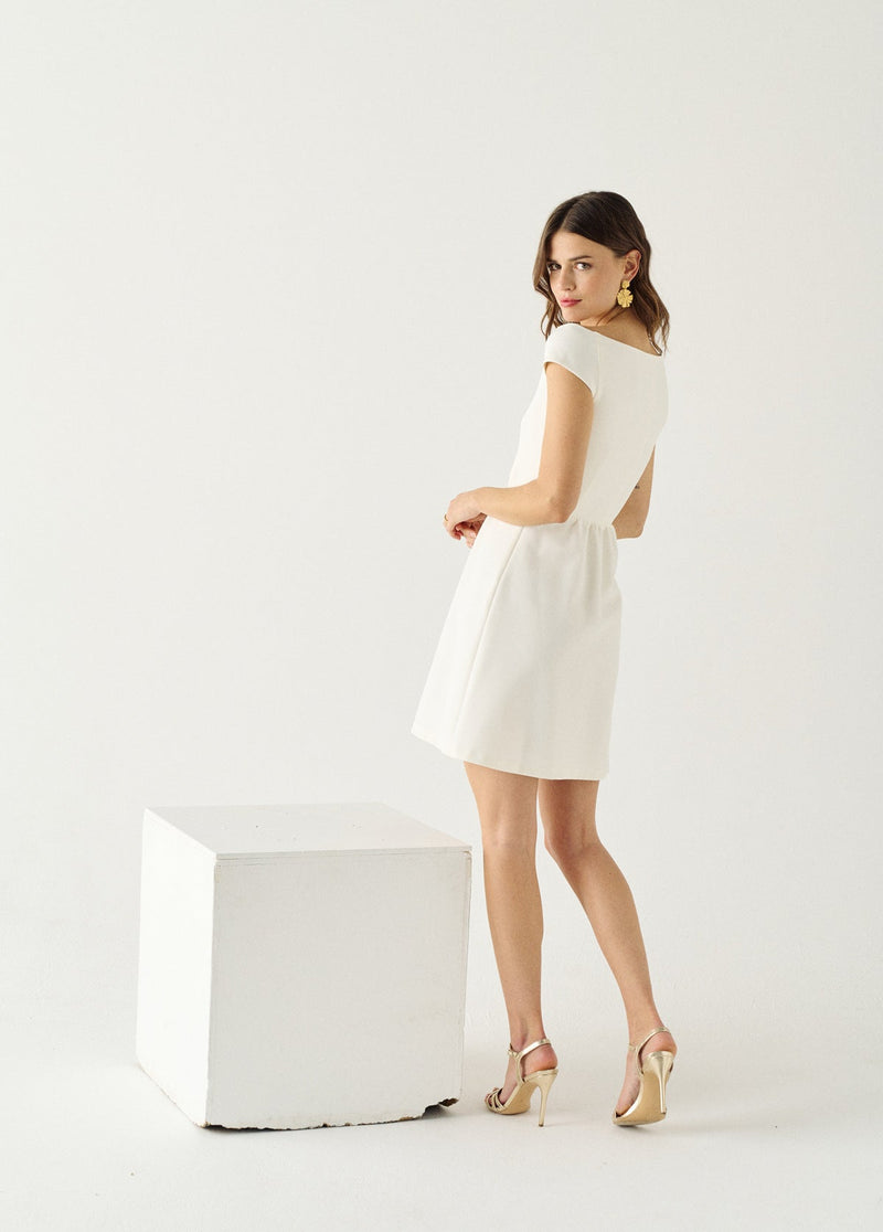 White Massilia Dress