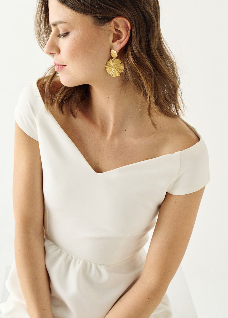 White Massilia Dress