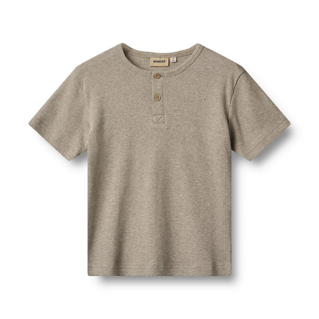 Lumi Short-Sleeved Ribbed T-Shirt - Junior