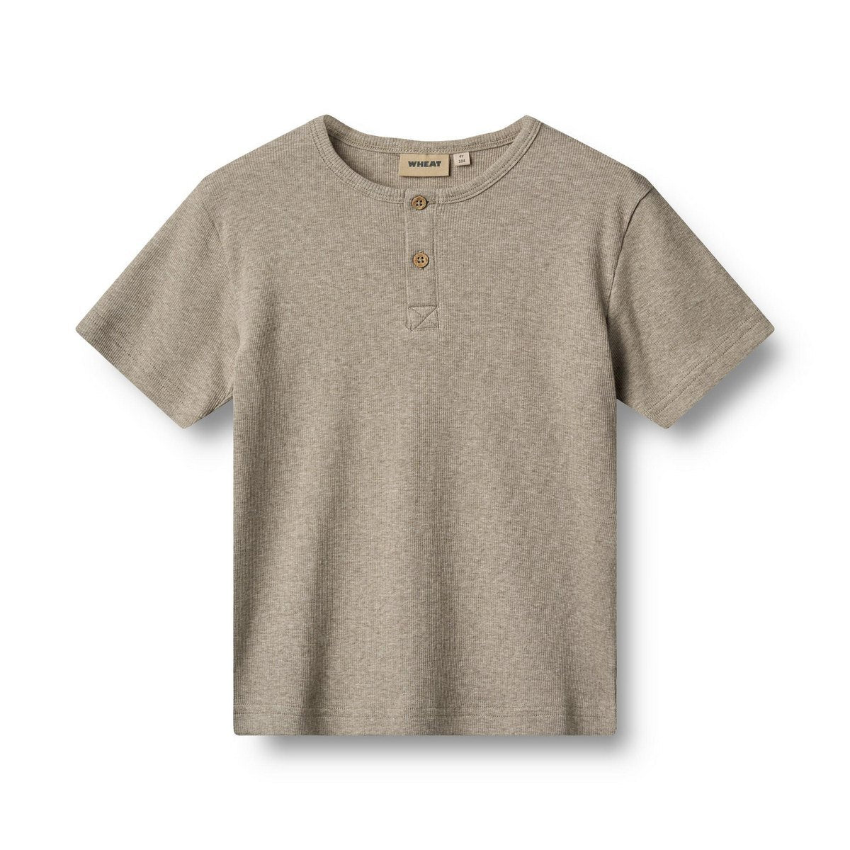 Lumi Short-Sleeved Ribbed T-Shirt - Junior