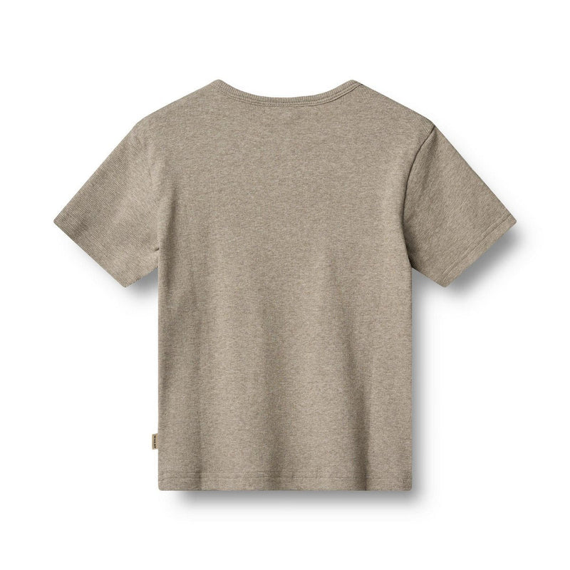 Wheat - Lumi Short Sleeve Ribbed T-Shirt - Junior
