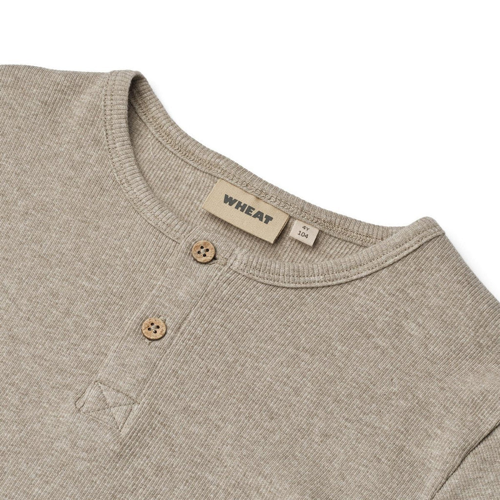 Lumi Short-Sleeved Ribbed T-Shirt - Junior