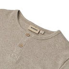Lumi Short-Sleeved Ribbed T-Shirt - Junior