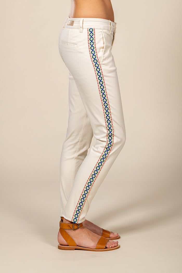 2103 Cathy Pantalon Cigarette