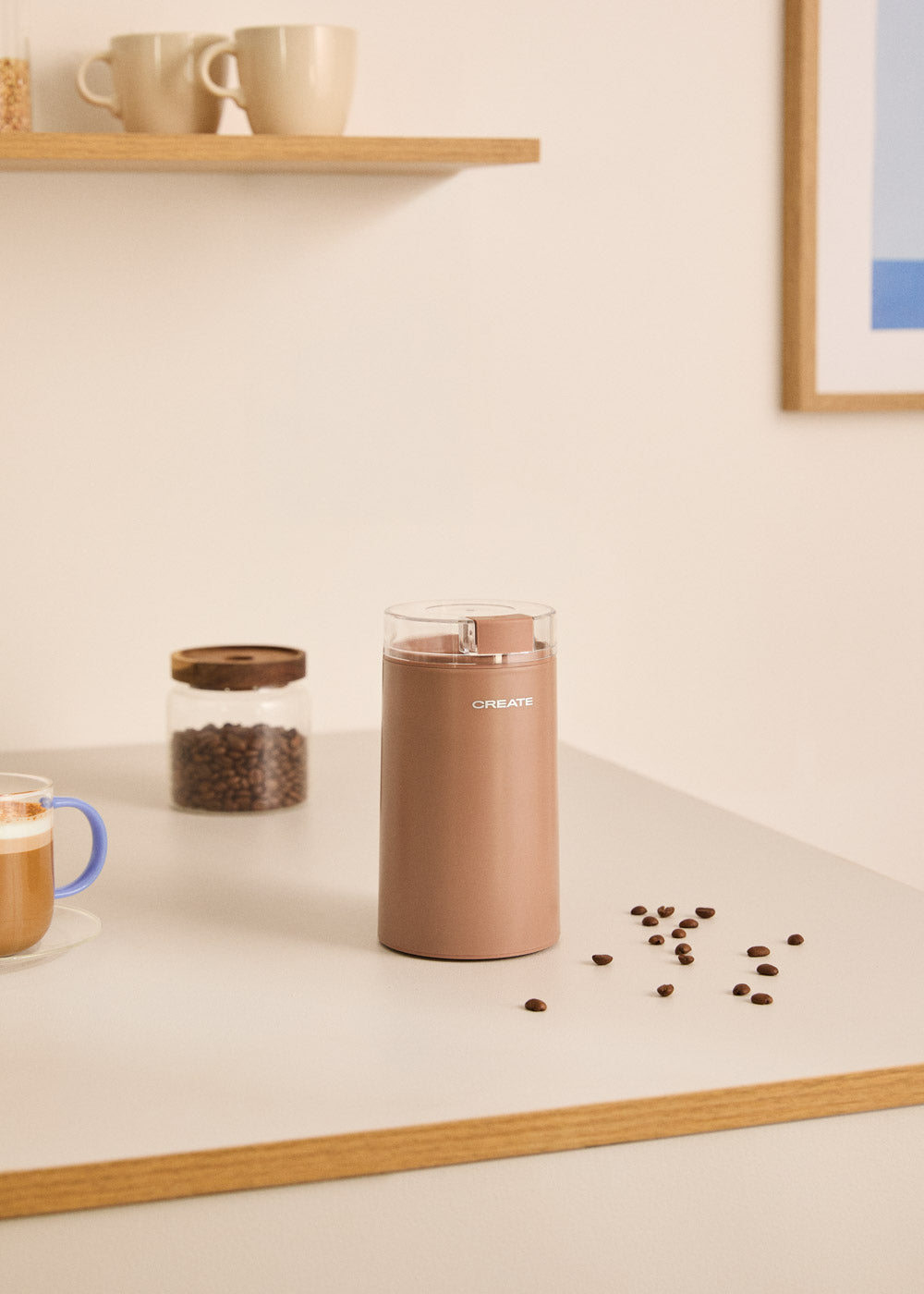 Coffee Grinder Studio - Moulin À Café & À Aliments En Acier Inoxydable - Moca