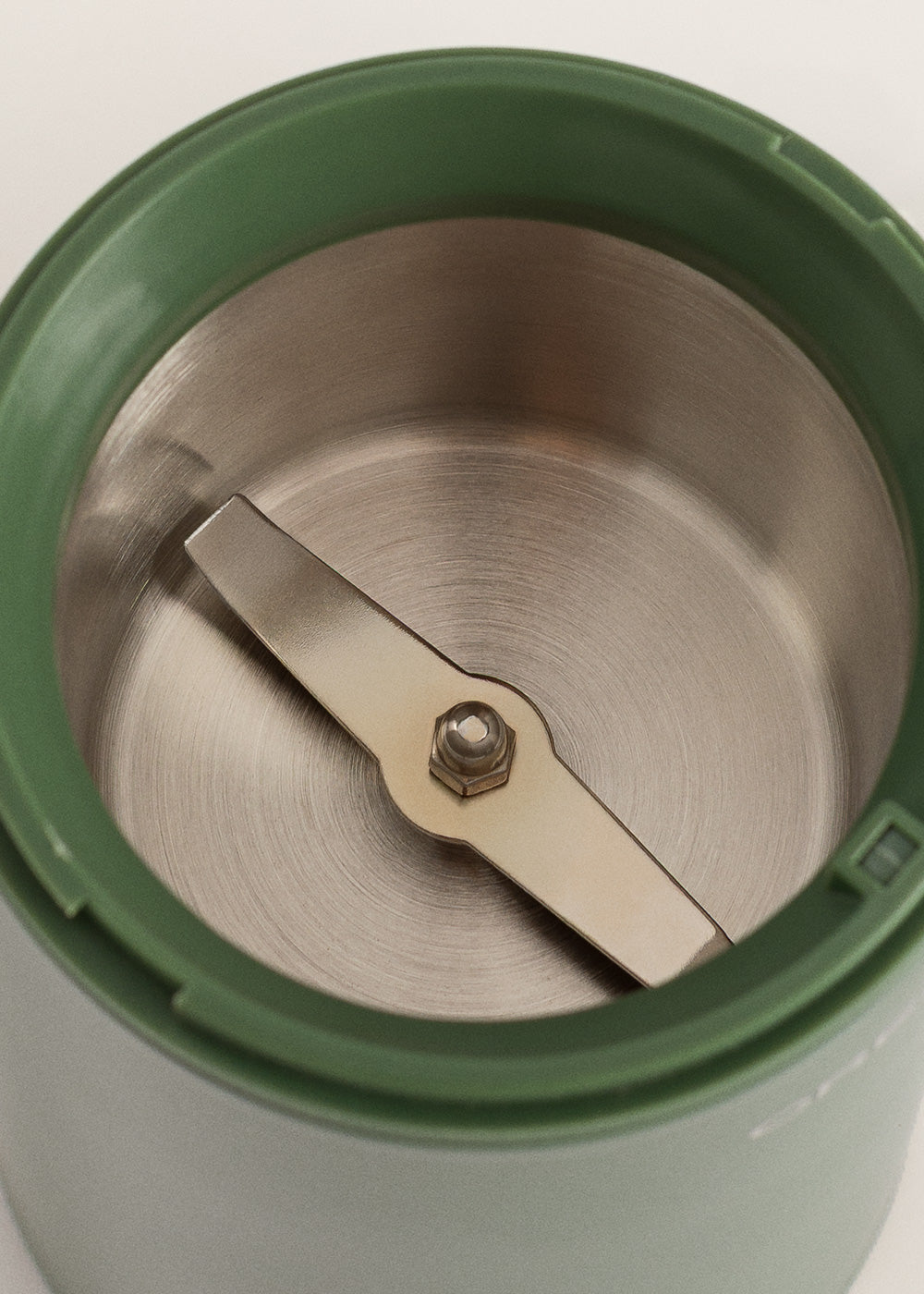 Coffee Grinder Studio - Moulin À Café & À Aliments En Acier Inoxydable - Vert Sauge