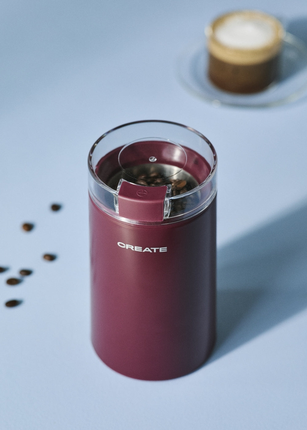 Coffee Grinder Studio - Moulin À Café & Épices En Acier Inoxydable - Bordeaux