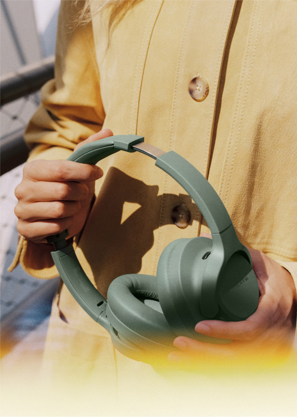 Anc Studio - Auriculares Inalámbricos - Verde Salvia