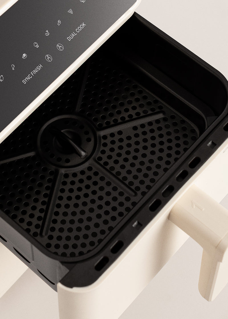 Air Fryer Dual Stack - Freidora sin aceite 11,2 L - Blanco roto