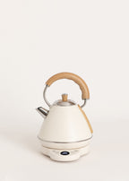 Kettle Retro Pro - Hervidor de Agua Eléctrico 1 L - Blanco Roto