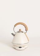 Kettle Retro Pro - Bouilloire Électrique 1 L - Blanc Cassé