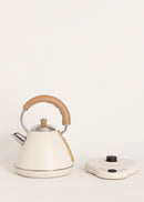 Kettle Retro Pro - Bouilloire Électrique 1 L - Blanc Cassé