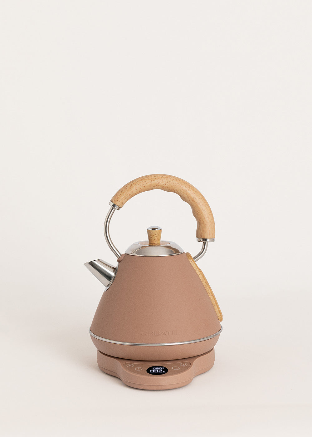 Kettle Retro Pro - Hervidor de Agua Eléctrico 1 L - Moca