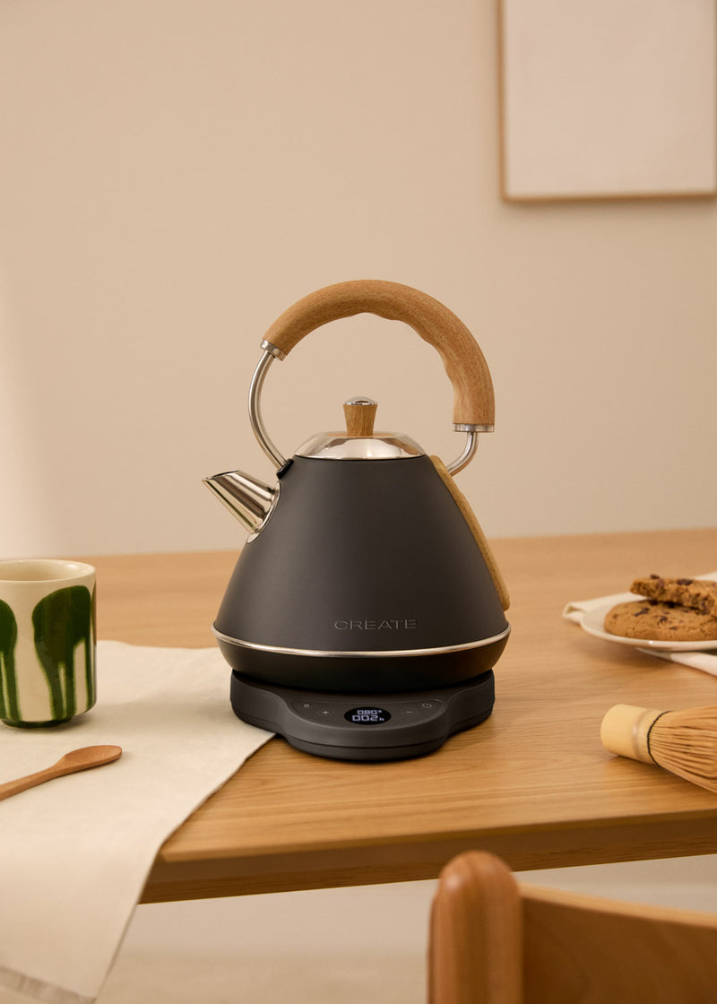 Kettle Retro Pro - Bouilloire Électrique 1 L - Noir
