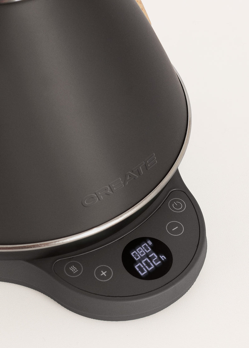 Kettle Retro Pro - Bouilloire Électrique 1 L - Noir