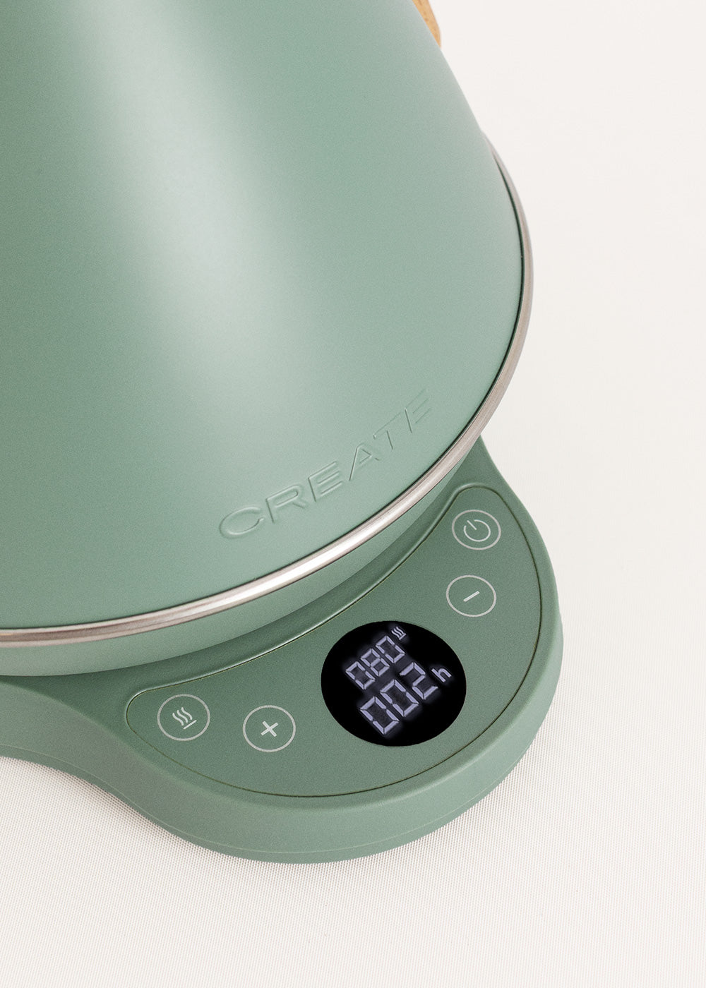 Kettle Retro Pro - Hervidor de agua eléctrico 1 L - Verde salvia
