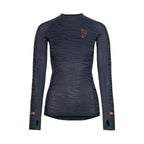 Round-Neck Underwear T-Shirt - Dark Blue - Women