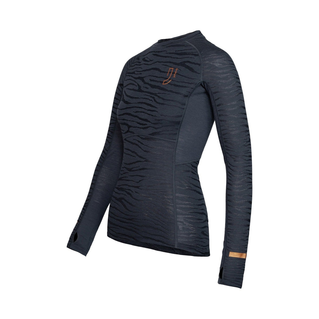 Round-Neck Underwear T-Shirt - Dark Blue - Women