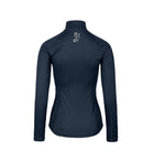 Haut À Demi-Zip Rib Tech - Mnavy - Femme