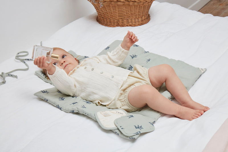 Lot De 4 Lingettes Lavables - Bruyère Bleu Minuit