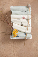 Lot De 2 Langes  - Fougère Vert Pin