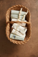 Lot De 2 Langes - Bruyère Bleu Minuit