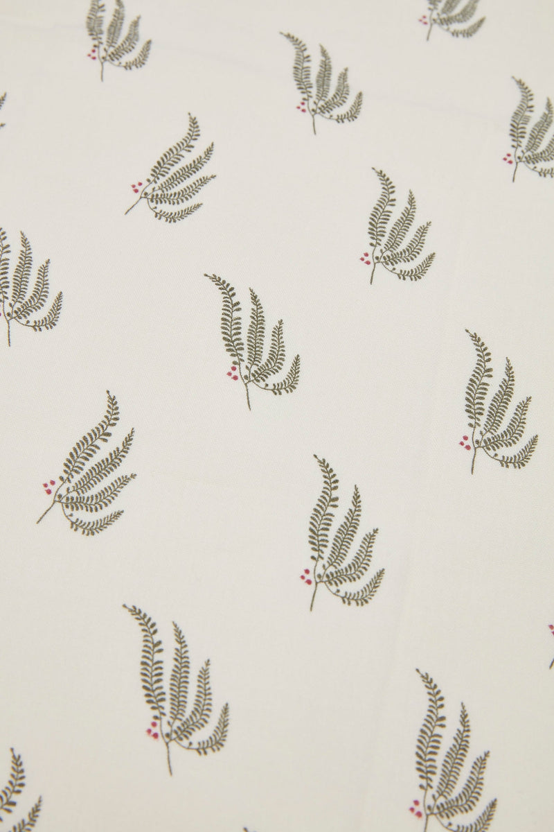 Lot De 2 Langes  - Fougère Vert Pin