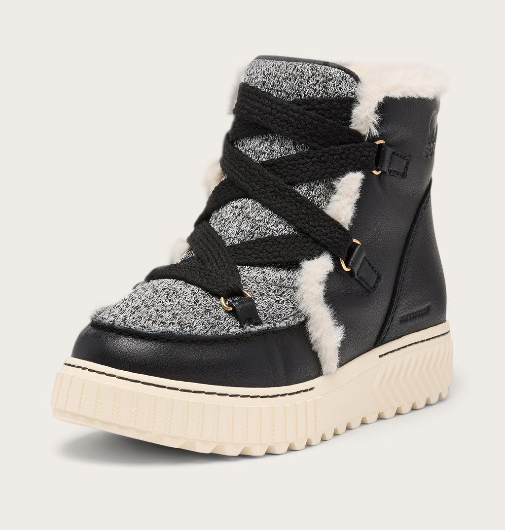 Wasserdichte Winterstiefel Ona Ave™ Alpine – Black & Chalk – Damen