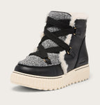 Wasserdichte Winterstiefel Ona Ave™ Alpine – Black & Chalk – Damen