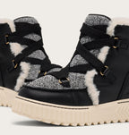 Wasserdichte Winterstiefel Ona Ave™ Alpine – Black & Chalk – Damen