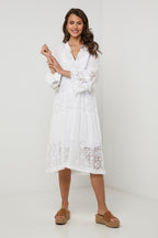 Robe Blanc - Femme