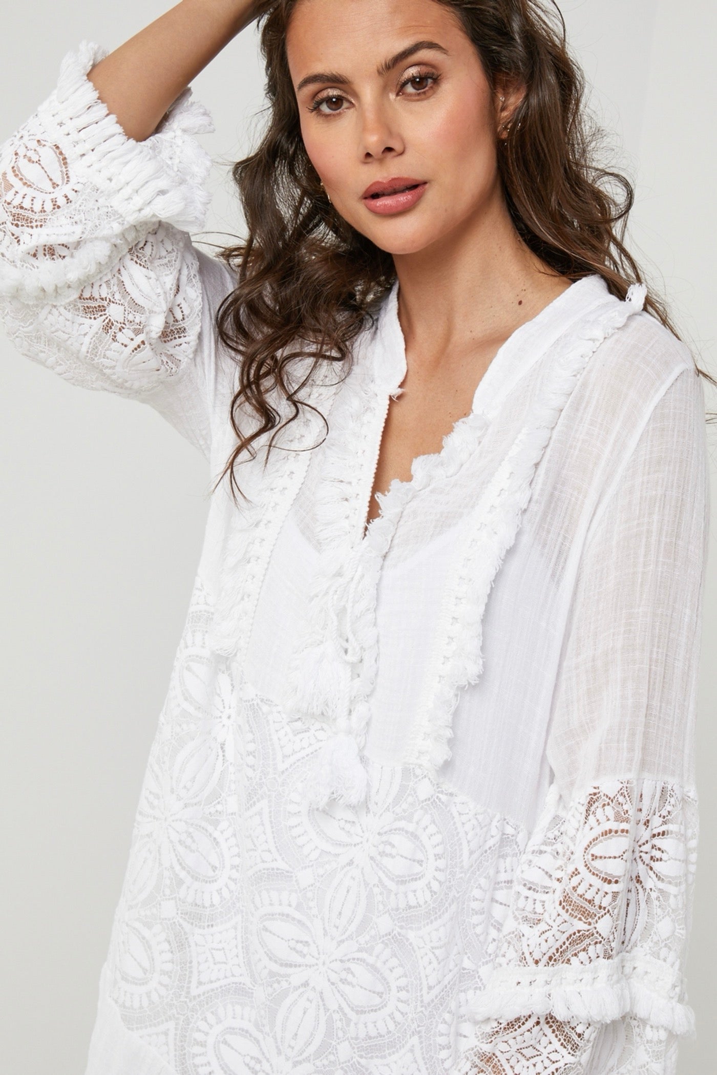Robe Blanc - Femme