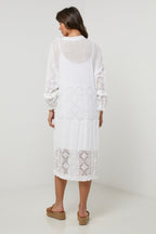 Robe Blanc - Femme