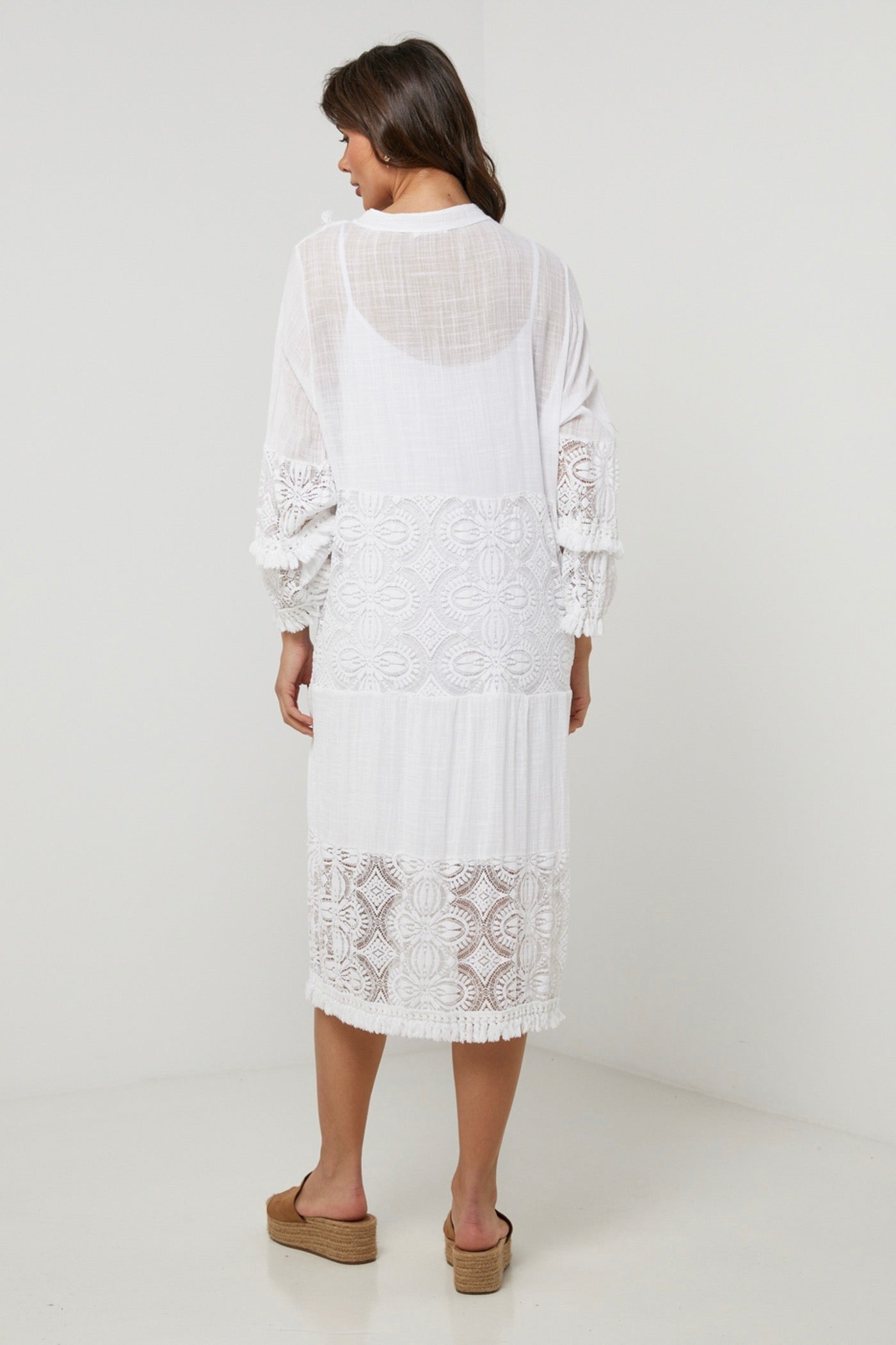 Robe Blanc - Femme