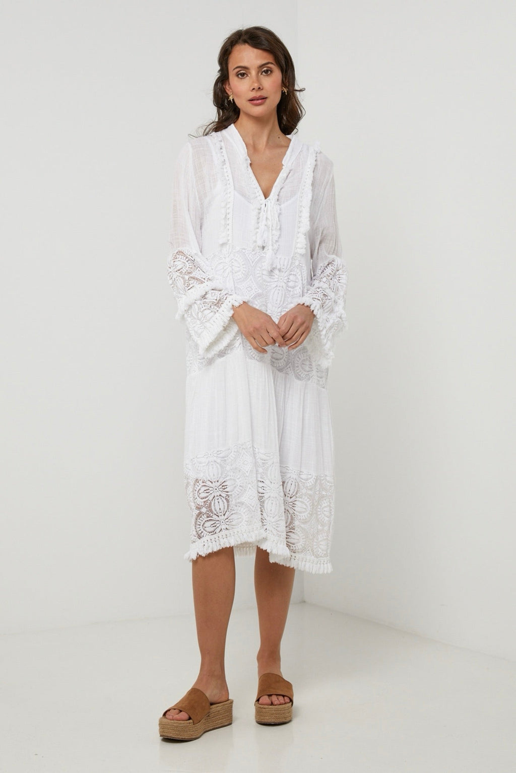 Robe Blanc - Femme