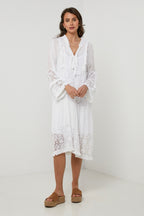 Robe Blanc - Femme