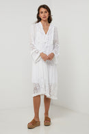 Robe Blanc - Femme