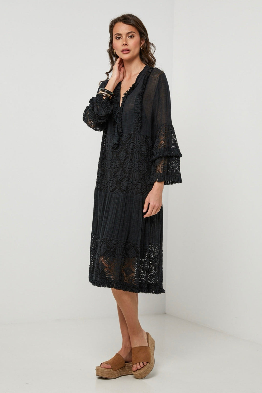 Vestido Negro - Mujer