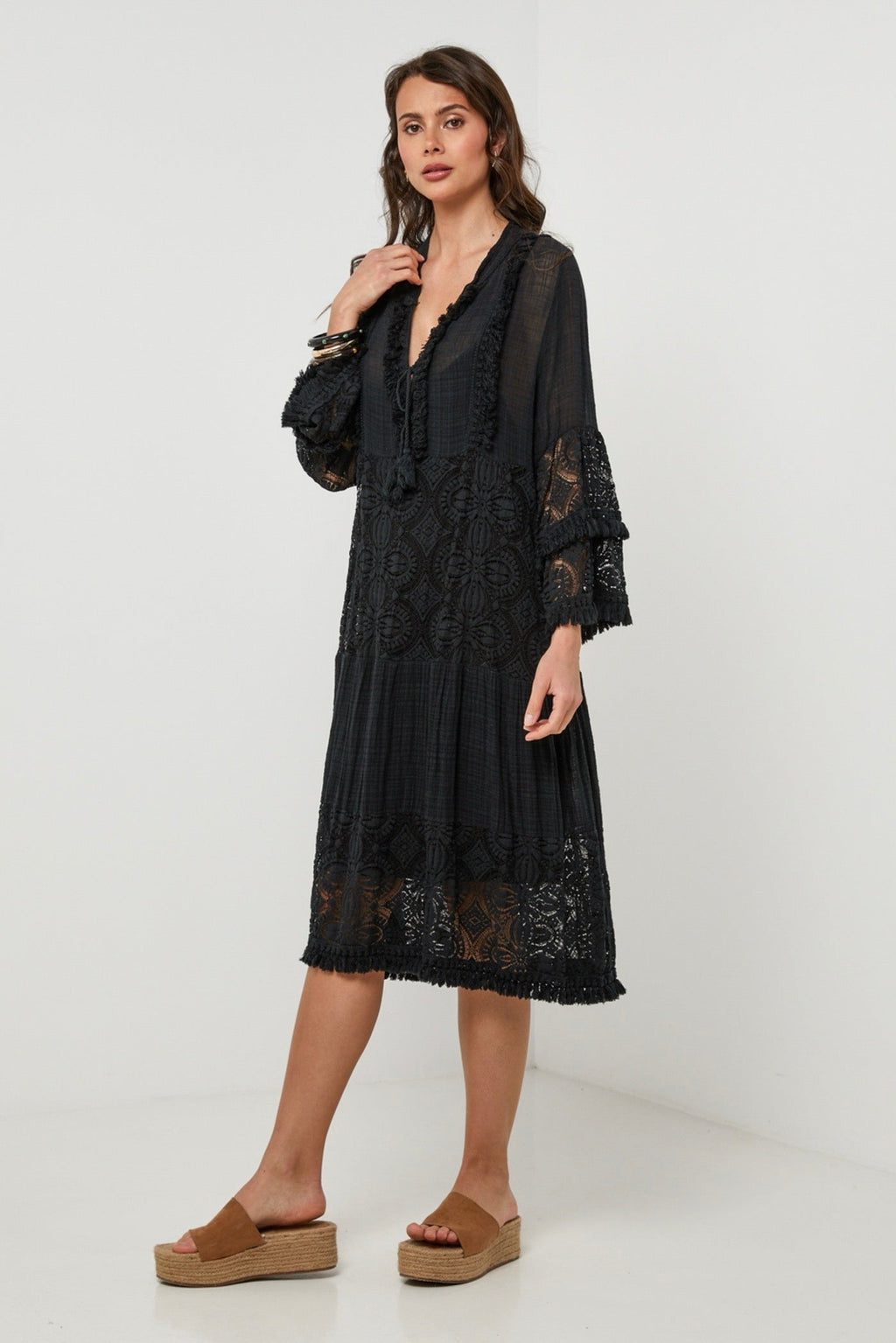 Vestido Negro - Mujer