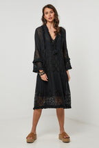 Vestido Negro - Mujer