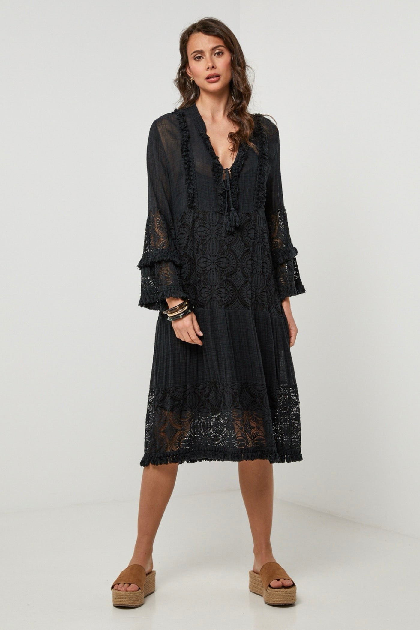 Vestido Negro - Mujer